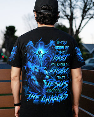 Jesus Dropped The Charges Lion Men's All Over Print Shirt - Tltr2608251