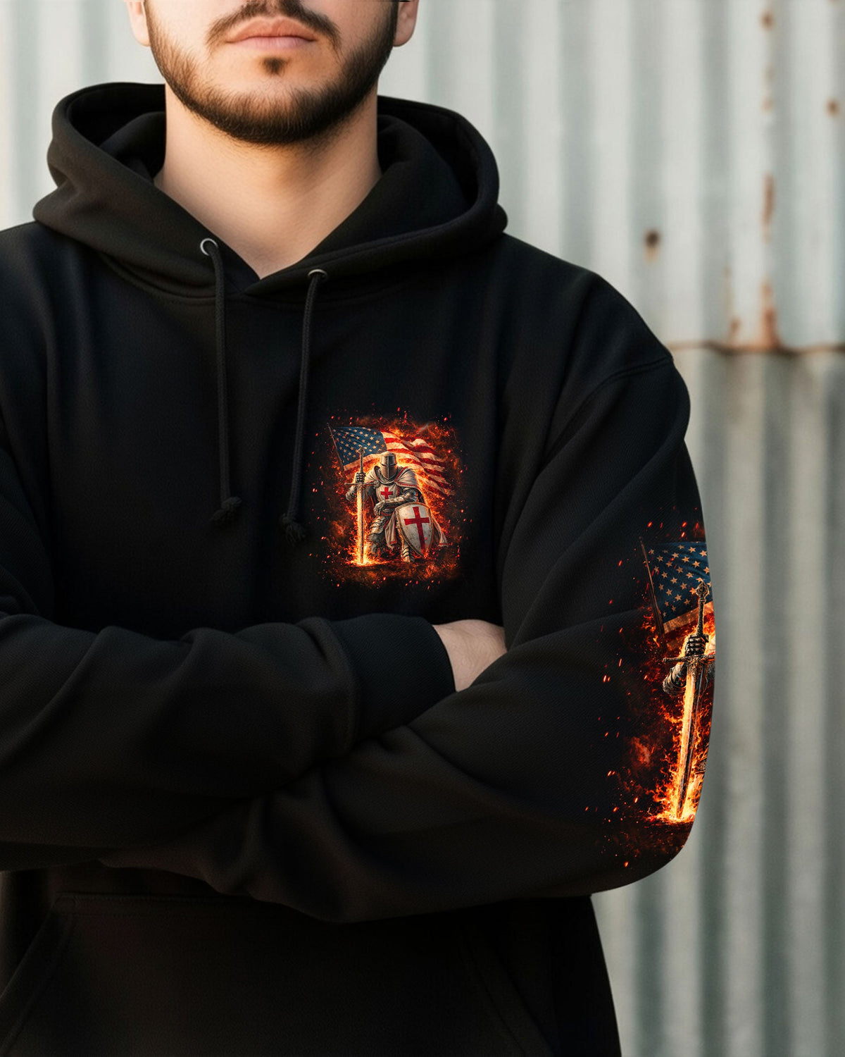 He Who Kneels Before God Warrior Men's All Over Print Shirt - Yhhn1102262