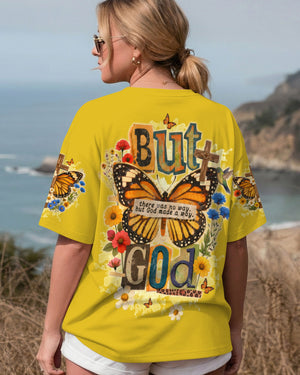 But God Butterfly Women's All Over Print Shirt - Tltw1102262