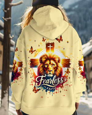 Fearless In Faith Lion Women's All Over Print Shirt - Tlnt3107254