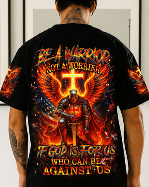Be A Warrior Not A Worrier Men's All Over Print Shirt - Yhhn1209252