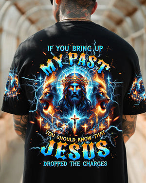 Jesus Dropped The Charges Lion Men's All Over Print Shirt - Tltw3105244