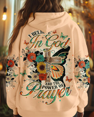 I Believe In God Butterfly Women's All Over Print Shirt - Tlno2211243