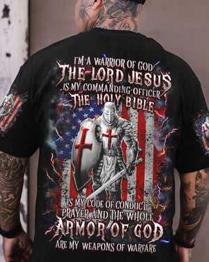 I'm A Warrior Of God Men's All Over Print Shirt - Yhhn0407243
