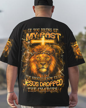 Jesus Dropped The Charges Lion Men's All Over Print Shirt - Yhhn0605251