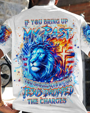 Jesus Dropped The Charges Lion Men's All Over Print Shirt - Yhhn2805244