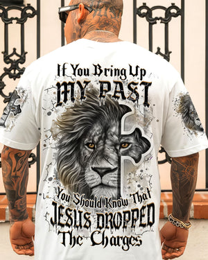 Jesus Dropped The Charges Lion Men's All Over Print Shirt - Yhhn1608241