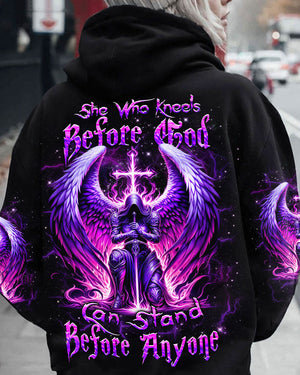 She Who Kneels Before God Women's All Over Print Shirt - Yhhn1510242