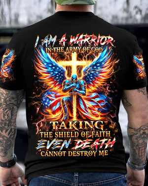 I Am A Warrior In The Army Of God Men's All Over Print Shirt - Yhhn1807243