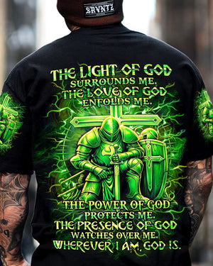 Wherever I Am God Is Men's All Over Print Shirt - Yhhn3105244