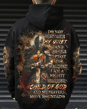 I Am Mighty Warrior Child of God Men's All Over Print Shirt - Yhhn0412242