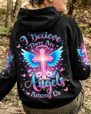 I Believe There Are Angels Among Us Women's All Over Print Shirt - Yhln0812232