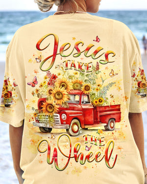 Jesus Take The Wheel Women's All Over Print Shirt - Yhlt1707241