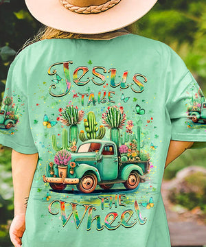 Jesus Take The Wheel Women's All Over Print Shirt - Yhlt0305244