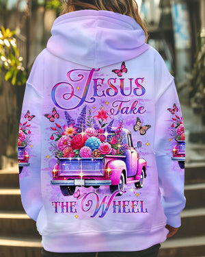 Jesus Take The Wheel Women's All Over Print Shirt - Yhlt3012244
