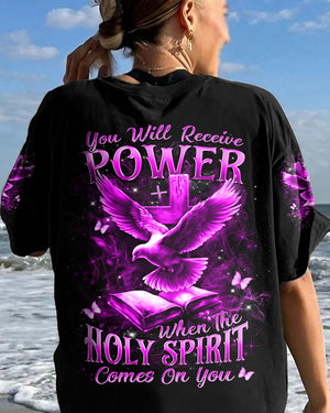 You Will Receive Power When The Holy Spirit Women's All Over Print Shirt - Yhln1004241