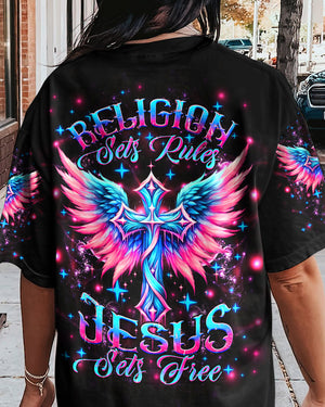 Jesus Sets Free Women's All Over Print Shirt - Yhhg2604243