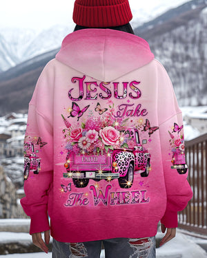 Jesus Take The Wheel Women's All Over Print Shirt - Yhlt1501254