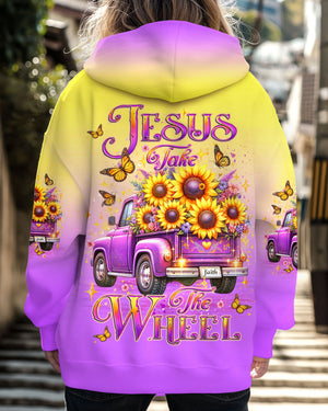 Jesus Take The Wheel Women's All Over Print Shirt - Yhlt2402253