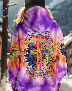 I Believe In God Cross Sunflower Women's All Over Print Shirt - Tltw1811243