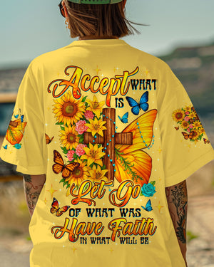 Have Faith In What Will Be Butterfly Women's All Over Print Shirt - Tltw0409252