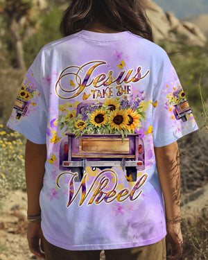 Jesus Take The Wheel Women's All Over Print Shirt - Tltw3107244