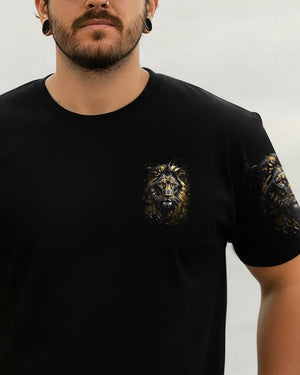 It Is God Who Arms Me With Strength Lion Men's All Over Print Shirt - Tlhn1203261