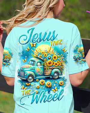 Jesus Take The Wheel Women's All Over Print Shirt - Tltw2604245