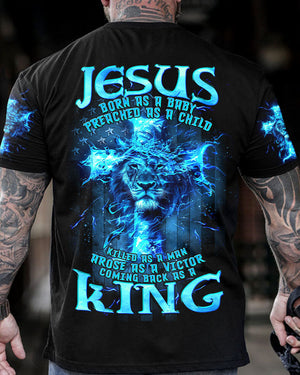 Coming Back As A King Lion Men's All Over Print Shirt - Tltw1604245