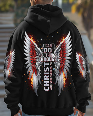 I Can Do All Things Cross Wings Men's All Over Print Shirt - Tltw0402255