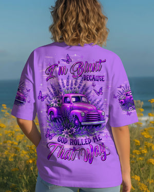 I'm Blunt Because God Rolled Me That Way Truck Women's All Over Print Shirt - Tltw0312252