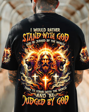 I Would Rather Stand With God Men's All Over Print Shirt - Tltw1705245