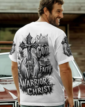 A Warrior Of Christ Men's All Over Print Shirt - Tltw0406262