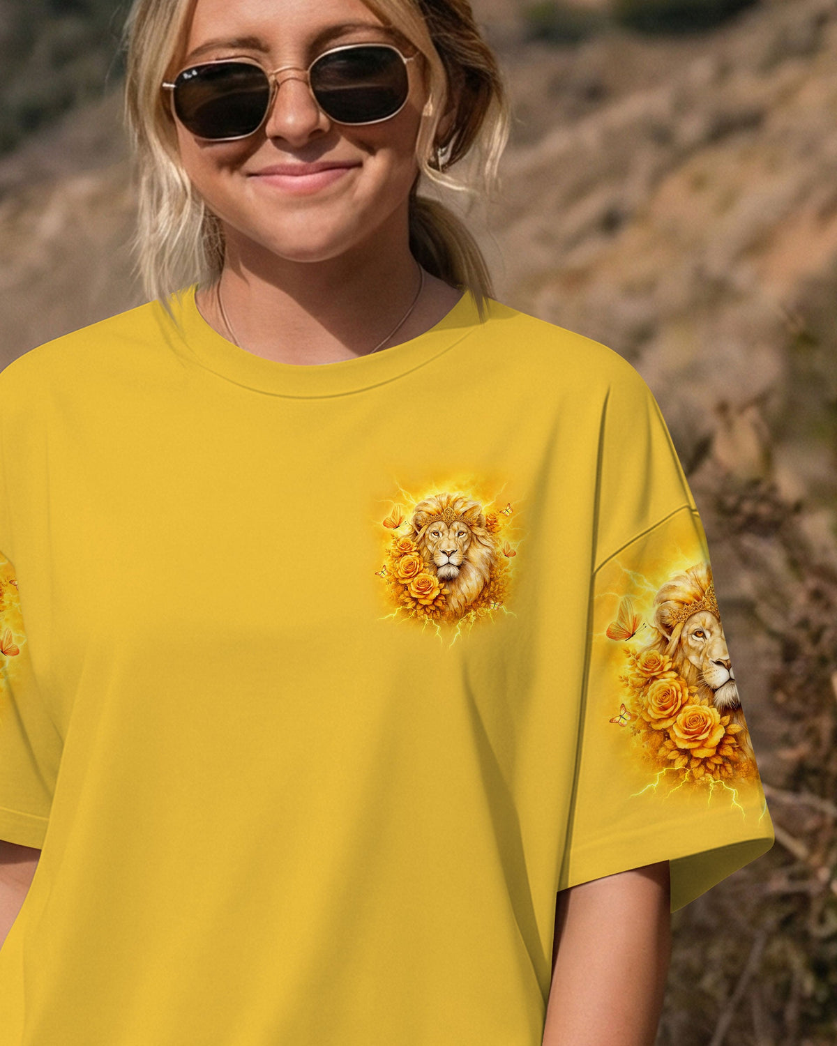 Daughter Of The One True King Lion Women's All Over Print Shirt - Tltw2801263