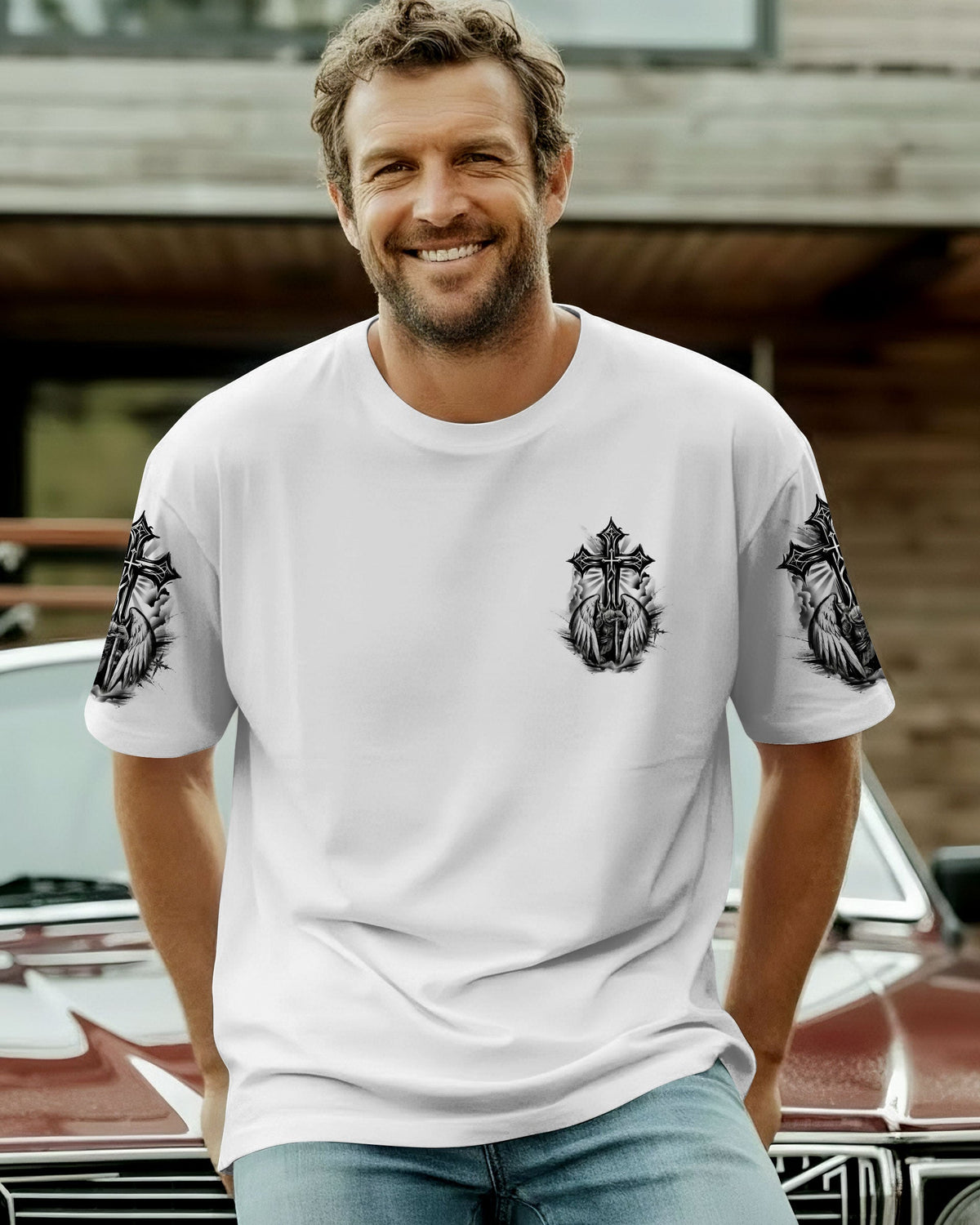 A Warrior Of Christ Men's All Over Print Shirt - Tltw0406262