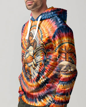God And Lamb Swirl Men's All Over Print Shirt - Tlhn0503261