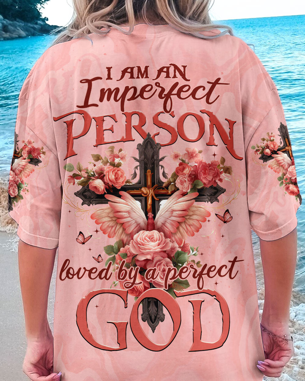 Loved By A Perfect God Women's All Over Print Shirt - Tytm0307231
