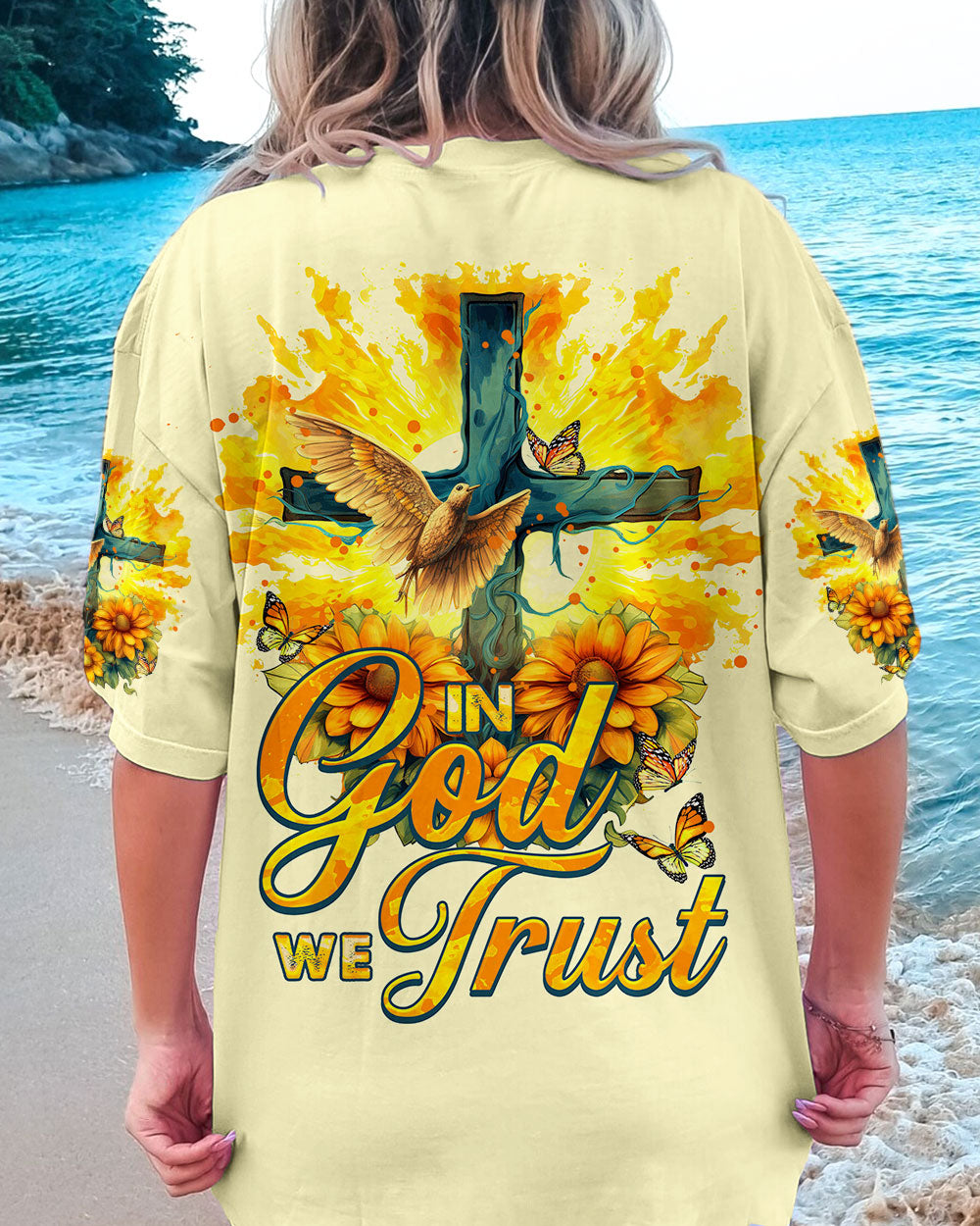 In God We Trust Women's All Over Print Shirt - Tytm0307234