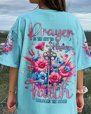Prayer Is The Key To Heaven Women's All Over Print Shirt - Tytm2211231