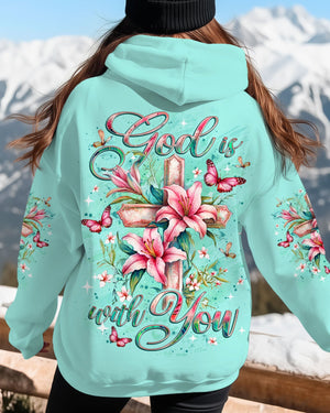 God Is With You Women's All Over Print Shirt - Yhlt2110252