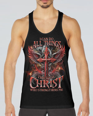 I Can Do All Things Cross Wings Men's All Over Print Shirt - Tlno0808244