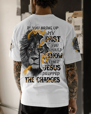 Jesus Dropped The Charges Lion Men's All Over Print Shirt - Tltw1009243