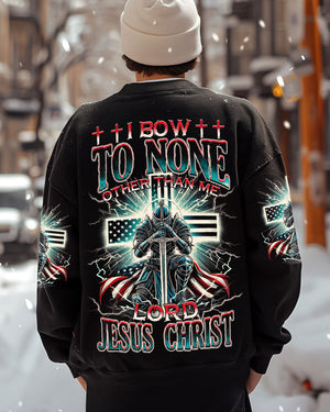 I Bow To None Other Than The Lord Men's All Over Print Shirt - Tytm2810242