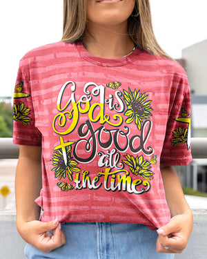 God Is Good All The Time Women's All Over Print Shirt - Tytm0307233