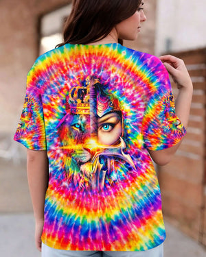 Warrior Of Christ Colorful Swirl Women's All Over Print Shirt - Yhlt2502262