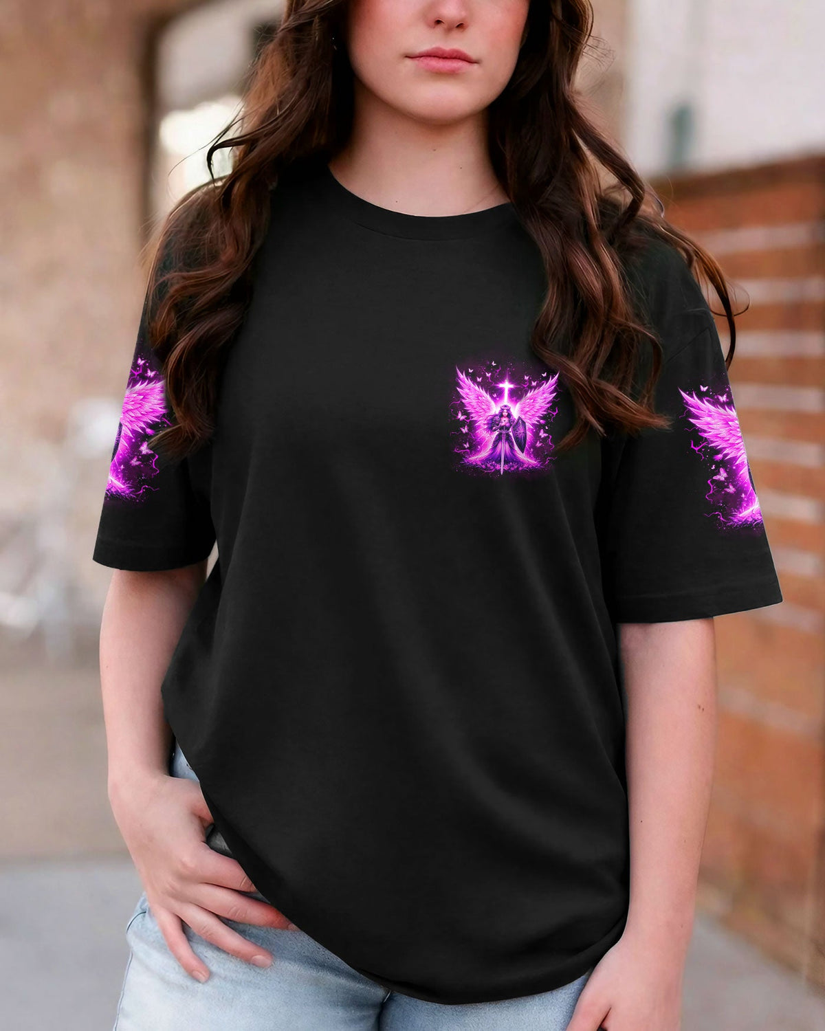 A Child Of God A Woman Of Faith Women's All Over Print Shirt - Yhlt2301262