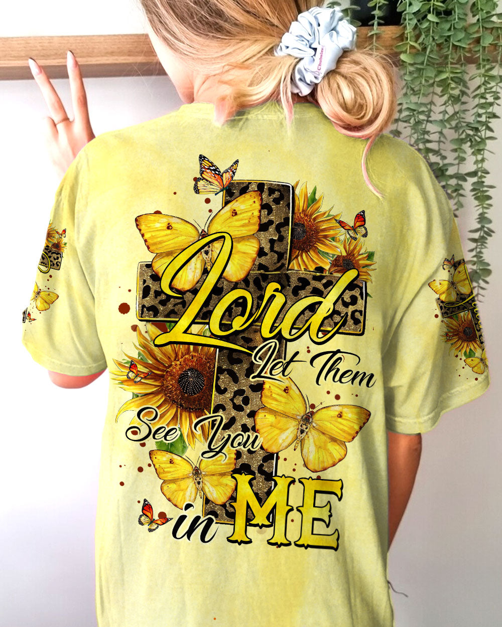 Let Them See You In Me Women's All Over Print Shirt - Tytm0807231