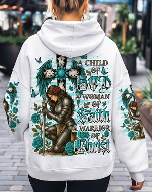 A Child Of God A Woman Of Faith Warrior Women's All Over Print Shirt - Tlno1109251