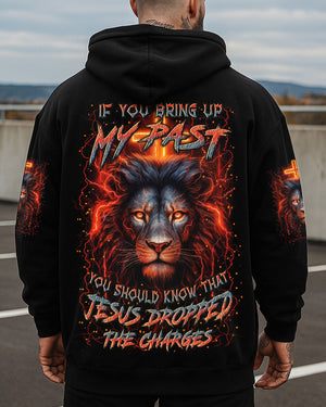 Jesus Dropped The Charges Lion Men's All Over Print Shirt - Yhln2907251