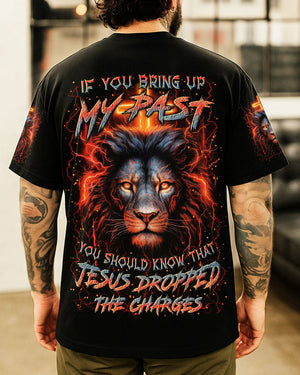Jesus Dropped The Charges Lion Men's All Over Print Shirt - Yhln2907251